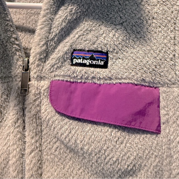 Patagonia‎ Women’s Re-Tool Vest Polartec Zip up Grey Size M - Picture 6 of 7